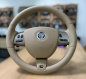 Preview: Jaguar XK XKR XKR-S X150 XF XFR Lederlenkrad neu beziehen, Design A702